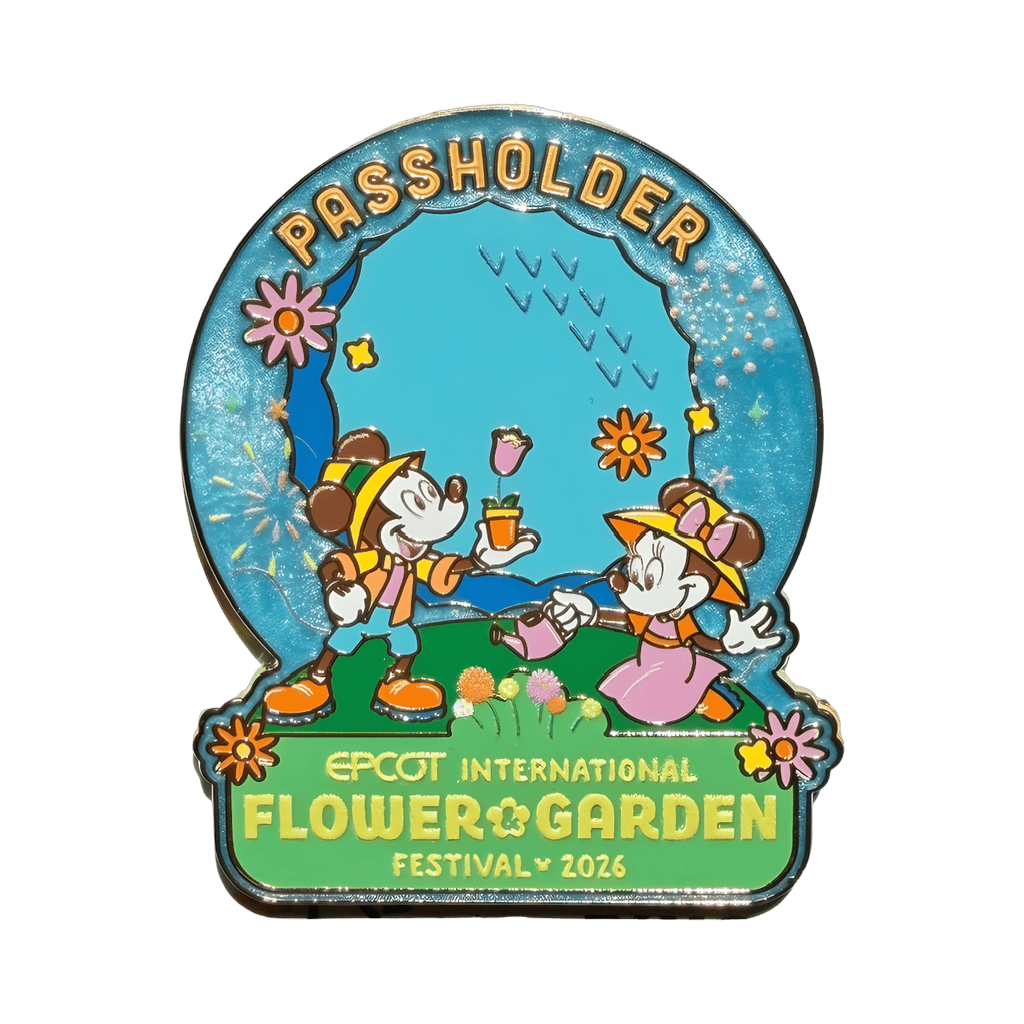 Minnie and Mickey Passholder Disney pin