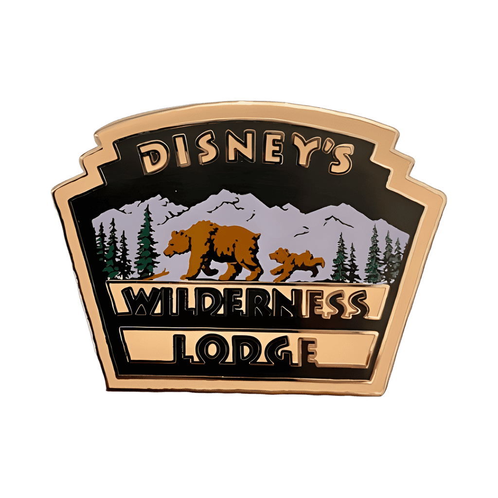 Disney’s Wilderness Lodge logo Disney pin
