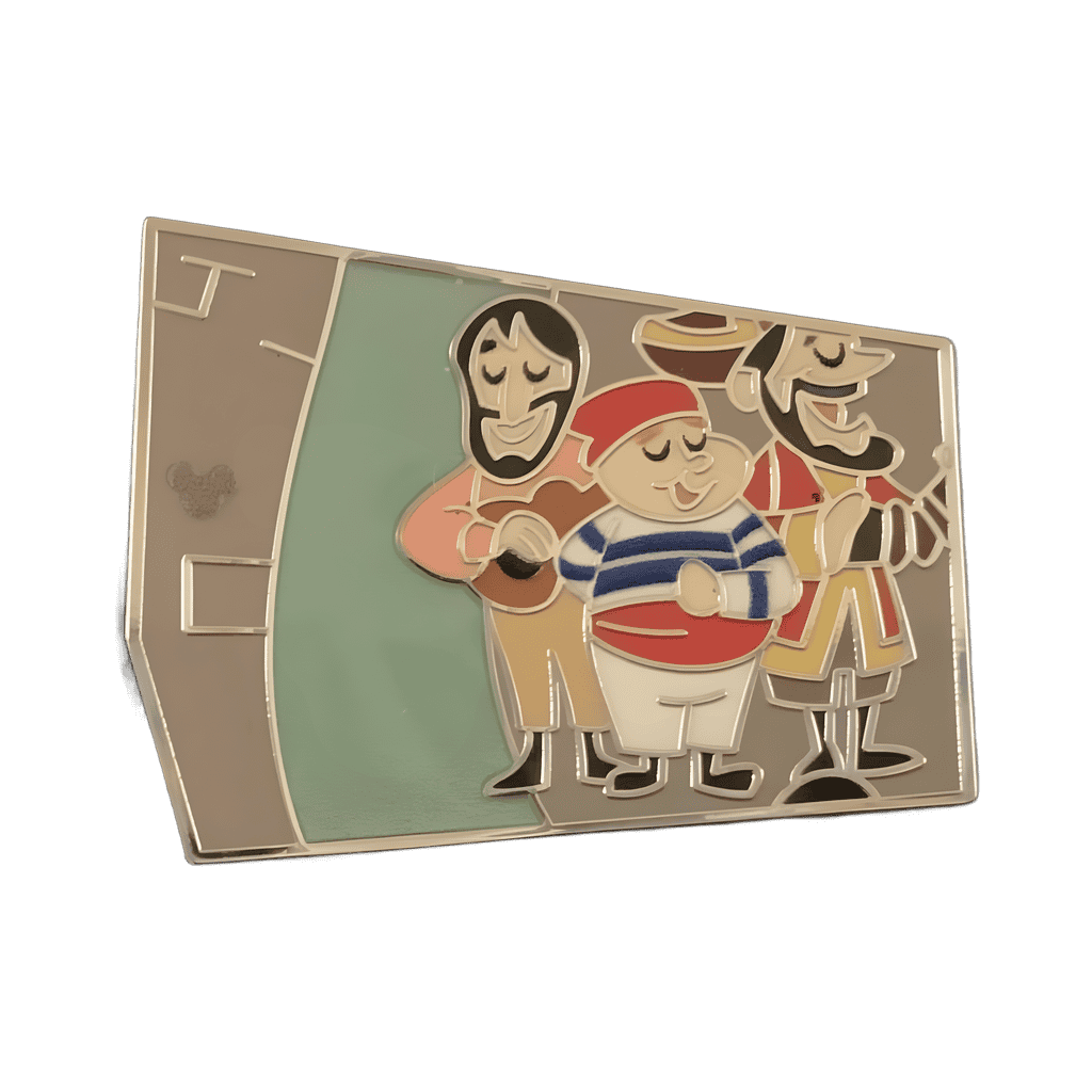 Pirate Musicians Disney pin