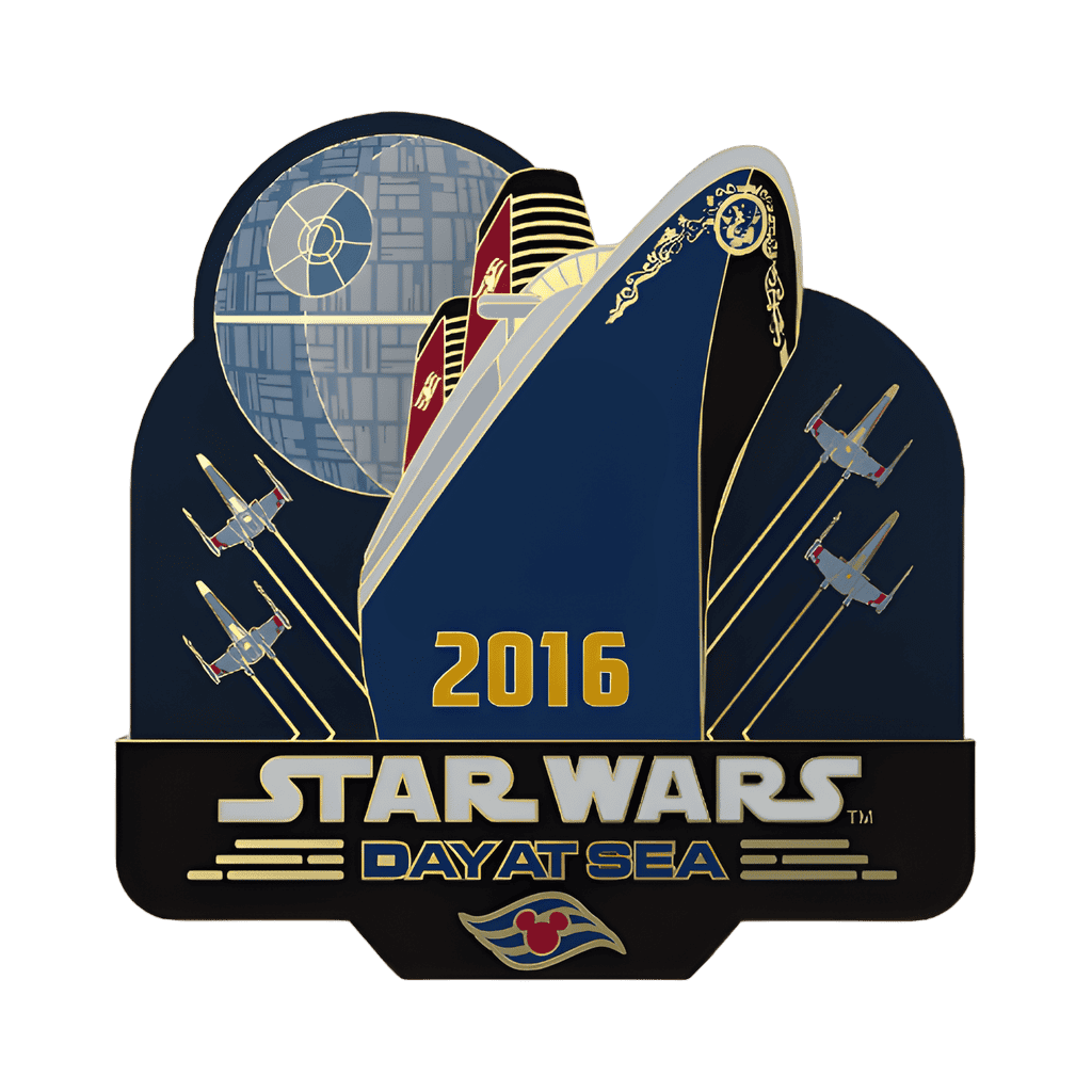 Star Wars Day At Sea Logo Pin Disney pin