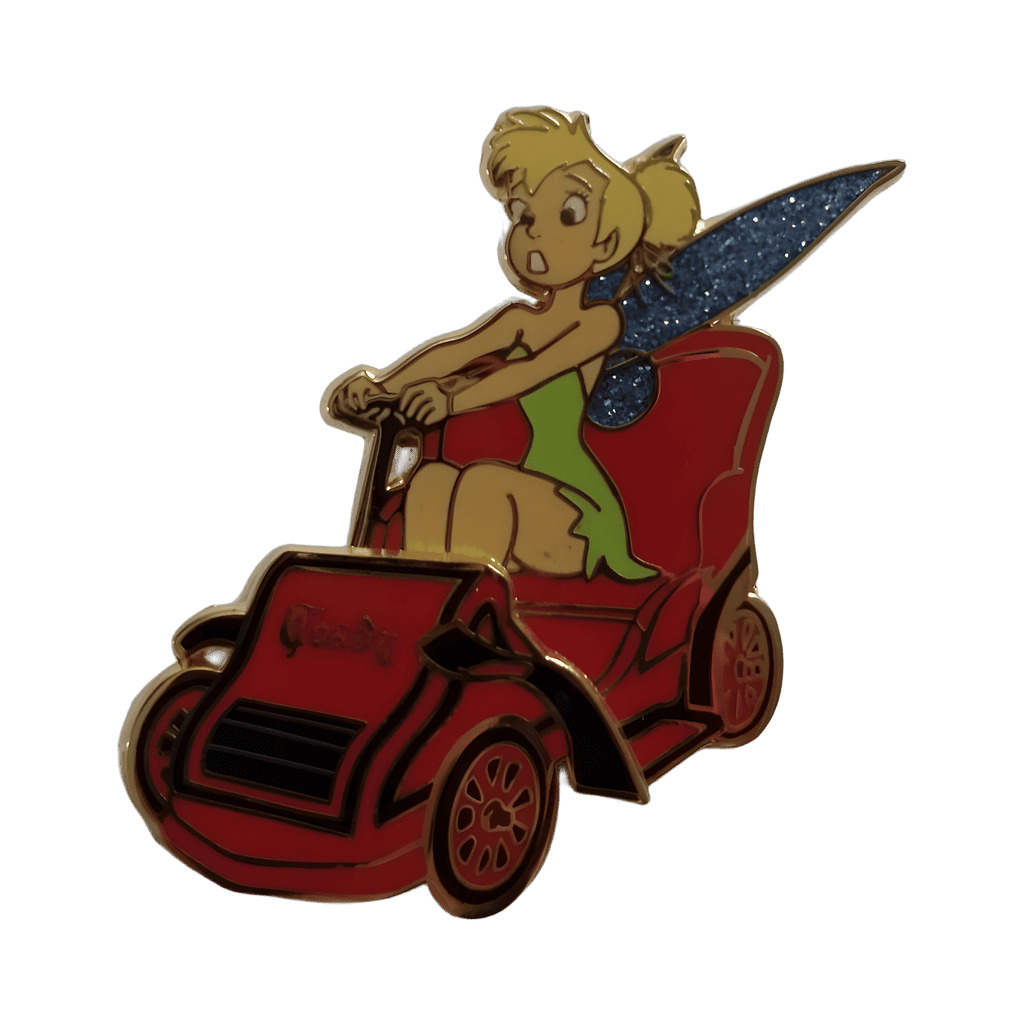 Tinker Bell on Mr. Toad's Wild Ride Disney pin