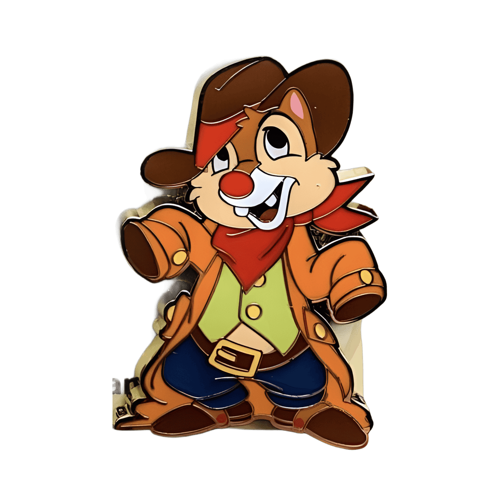 Dale as Outlaw Disney pin