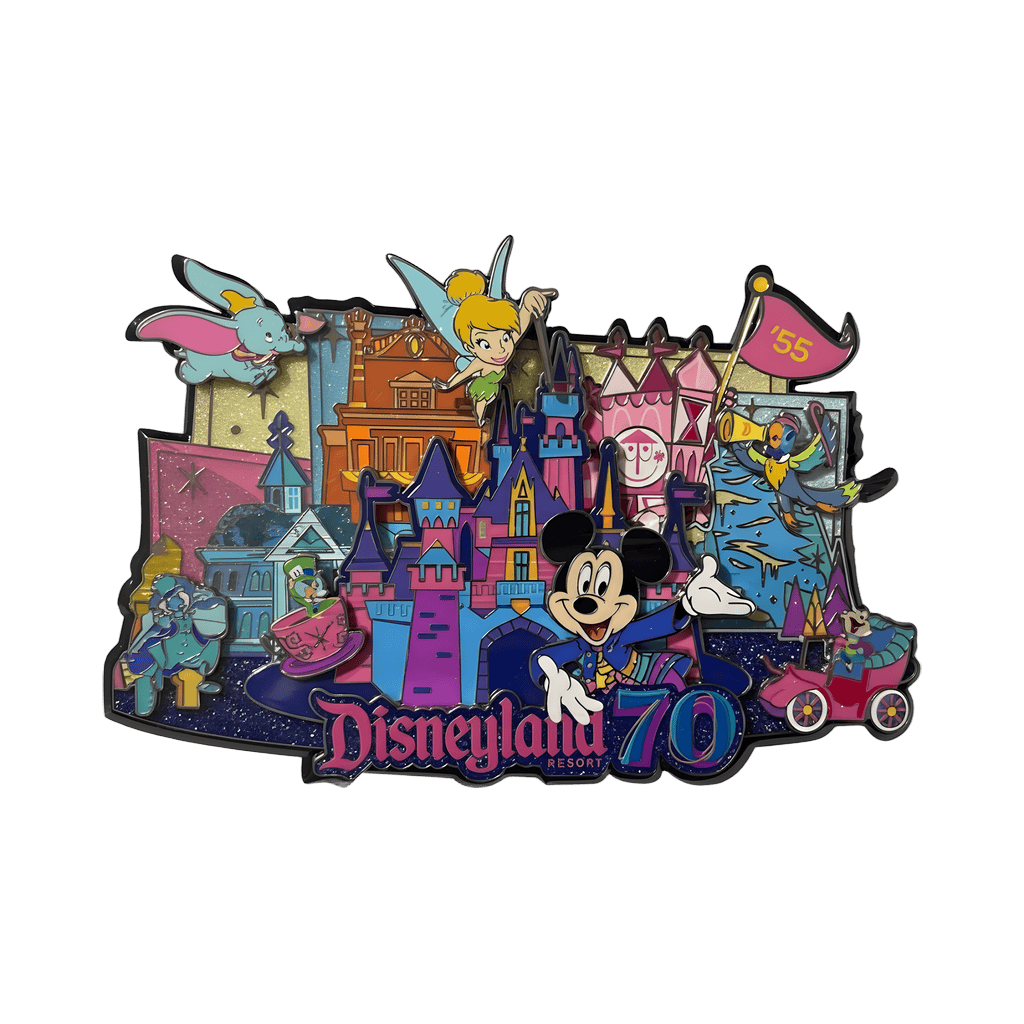 Park Attractions and Characters Super Jumbo Disney pin