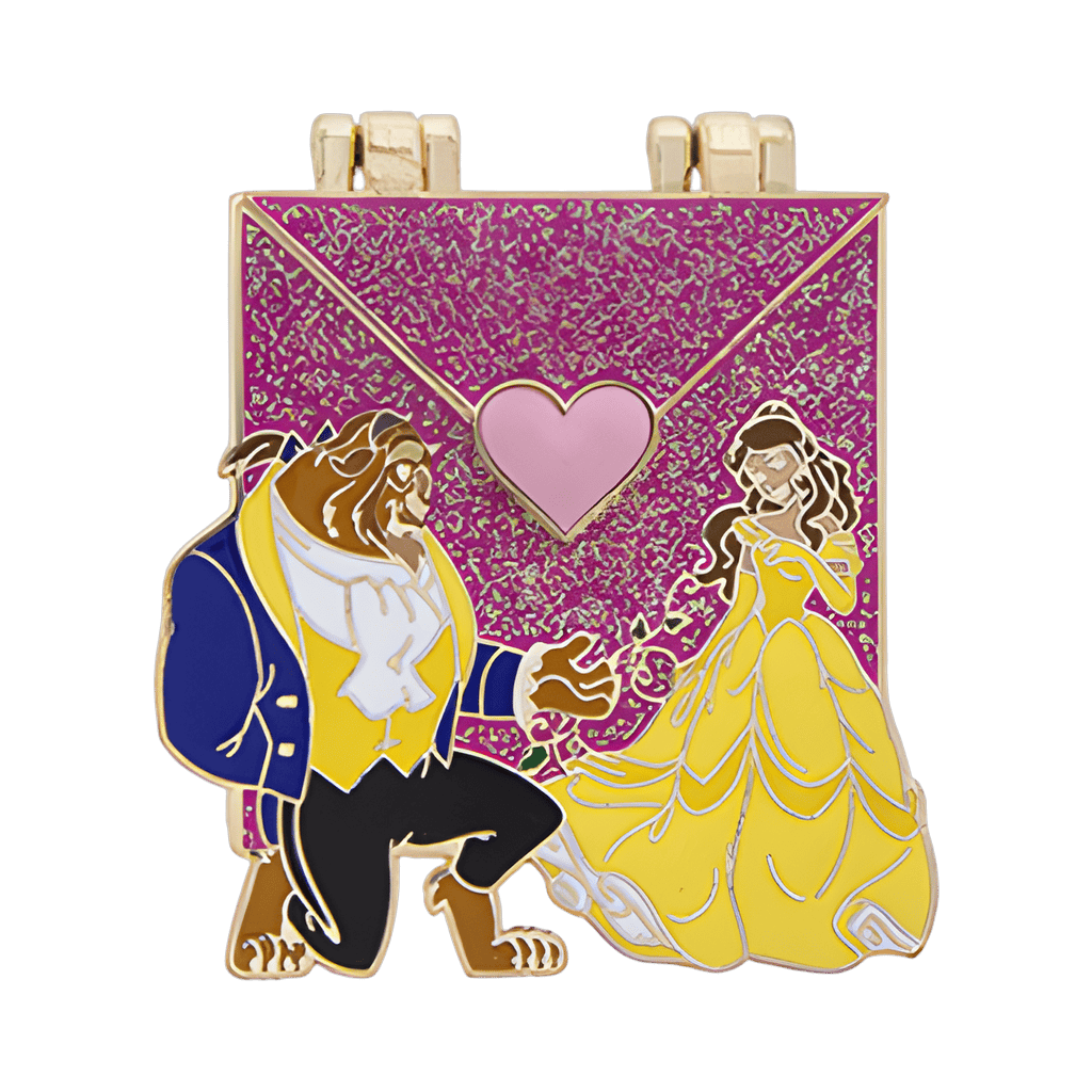 Belle and Beast Disney pin