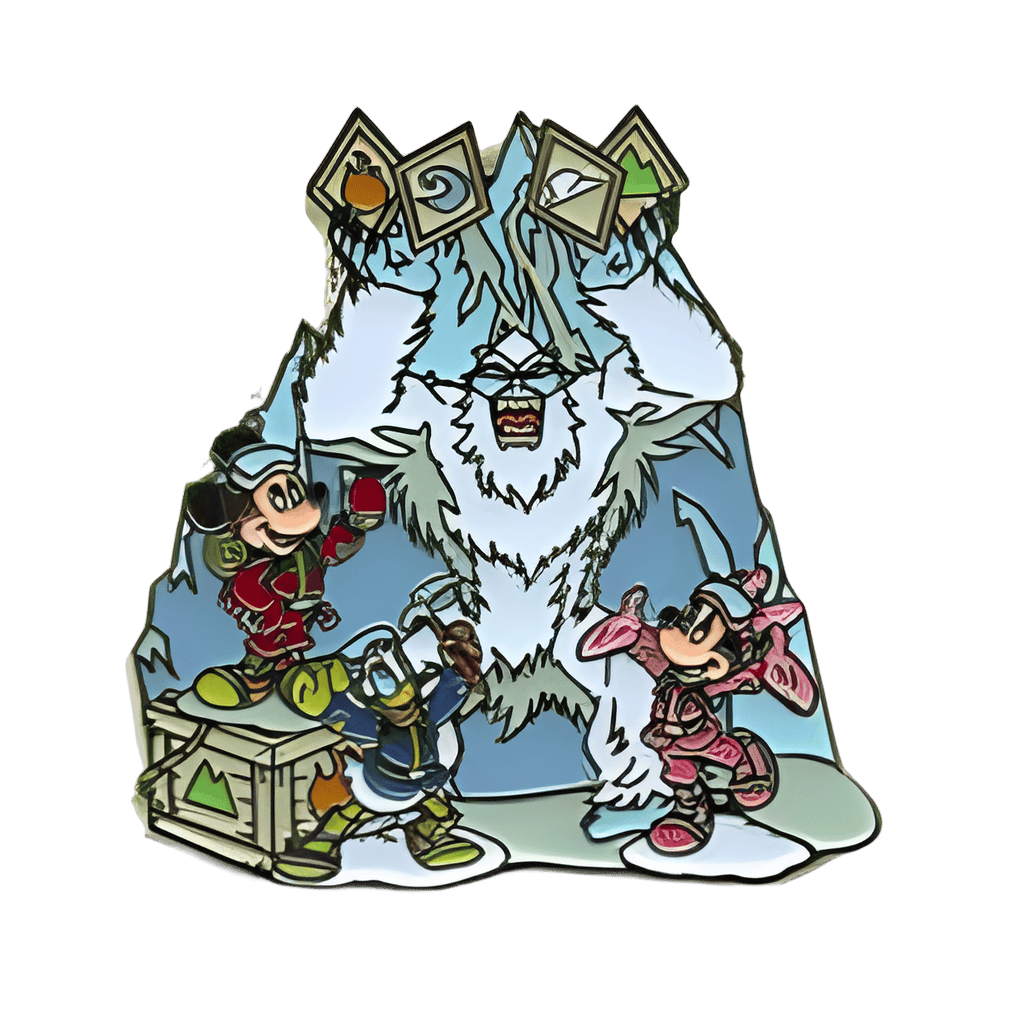 Framed Set Completer Disney pin