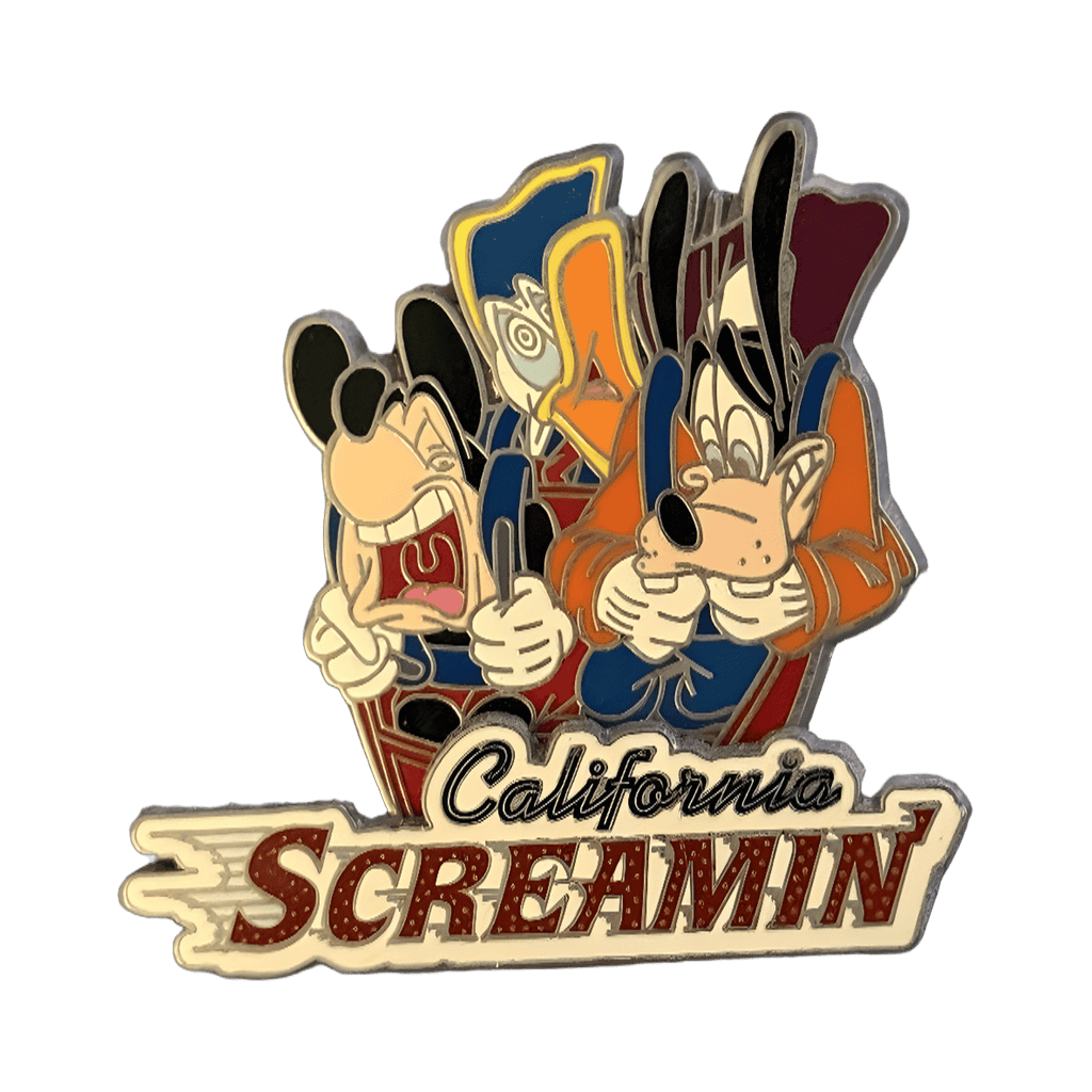 California Screamin' Disney pin