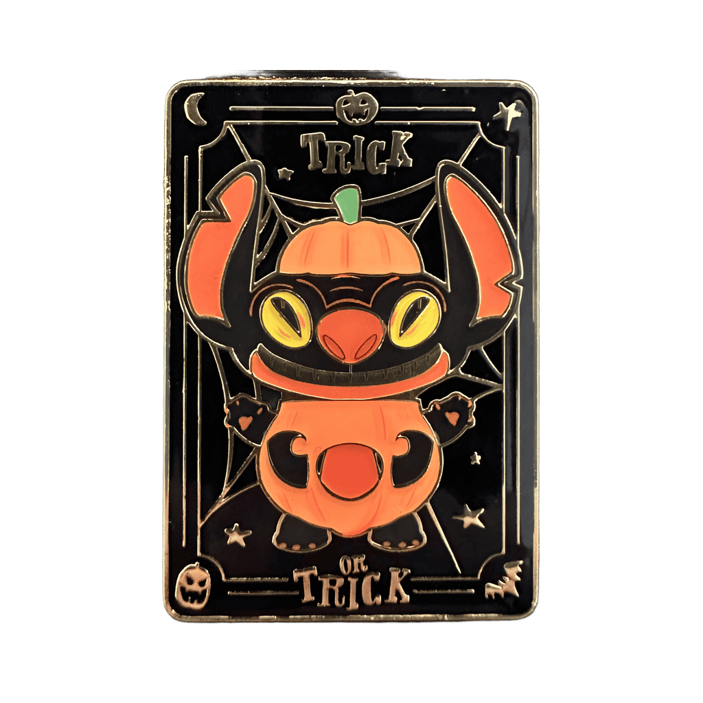 Stitch as Pumpkin Disney pin