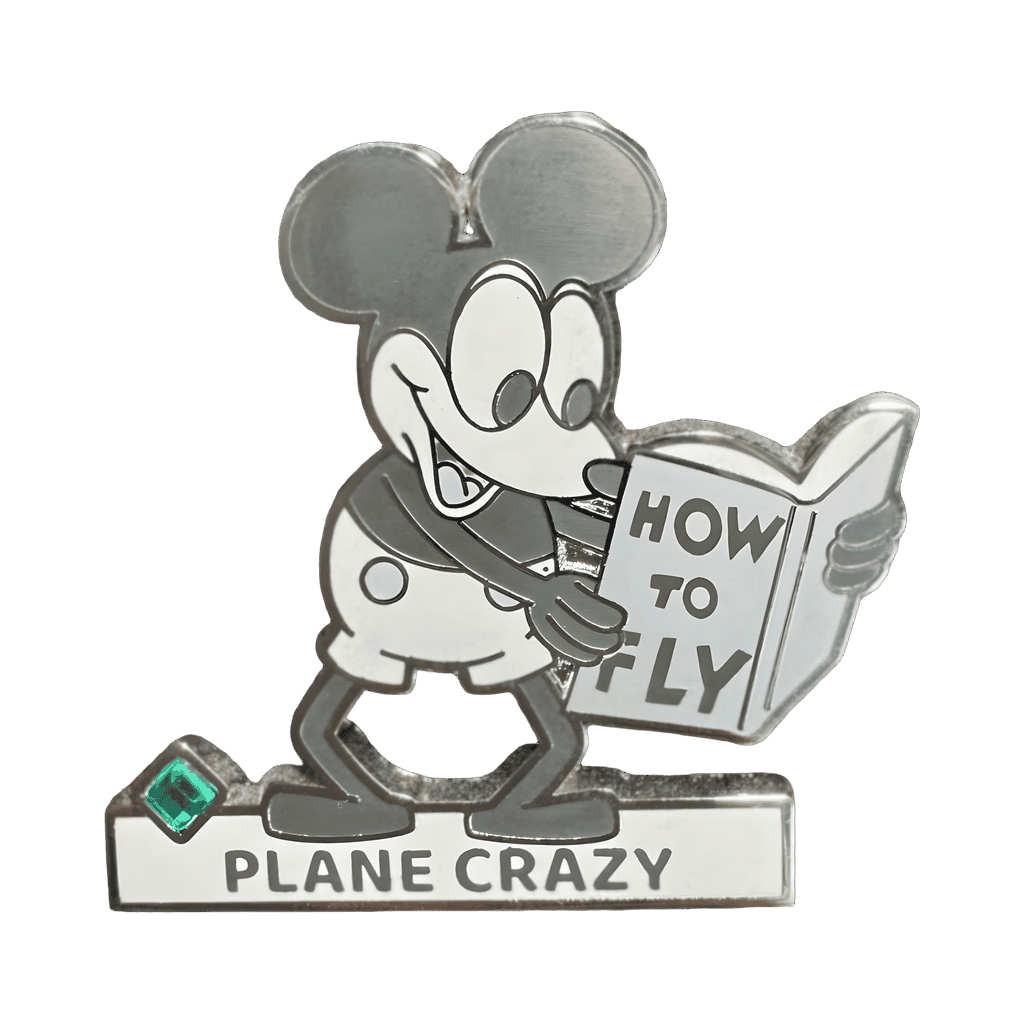 Plane Crazy Disney pin