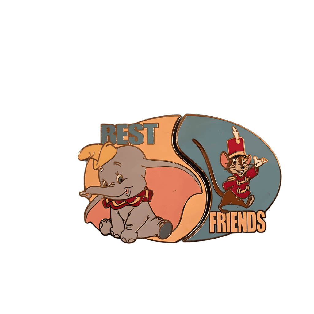 Best Friends - Dumbo & Timothy 2 pin set WDW Disney pin