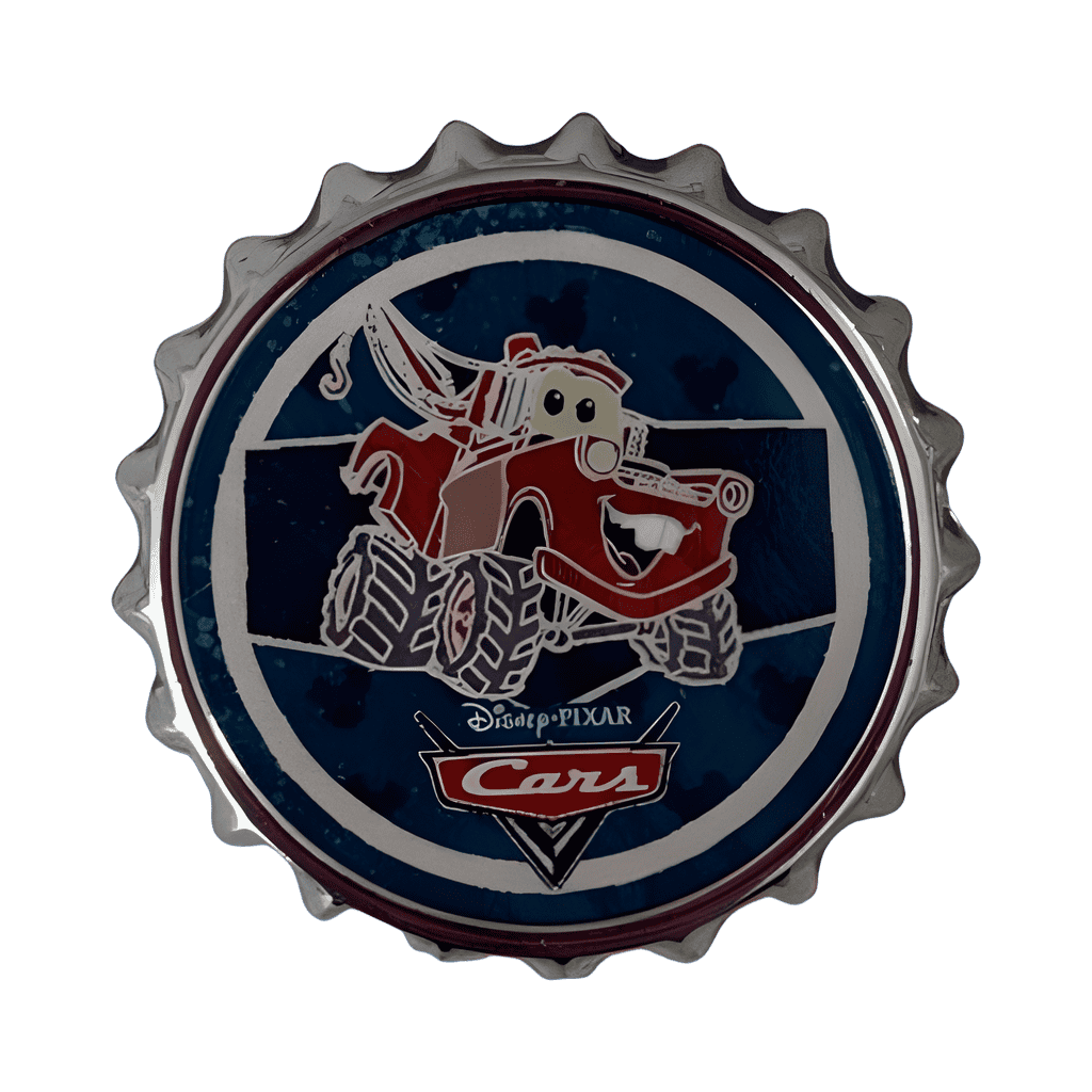 Bottle Cap - Tow Mater Disney pin