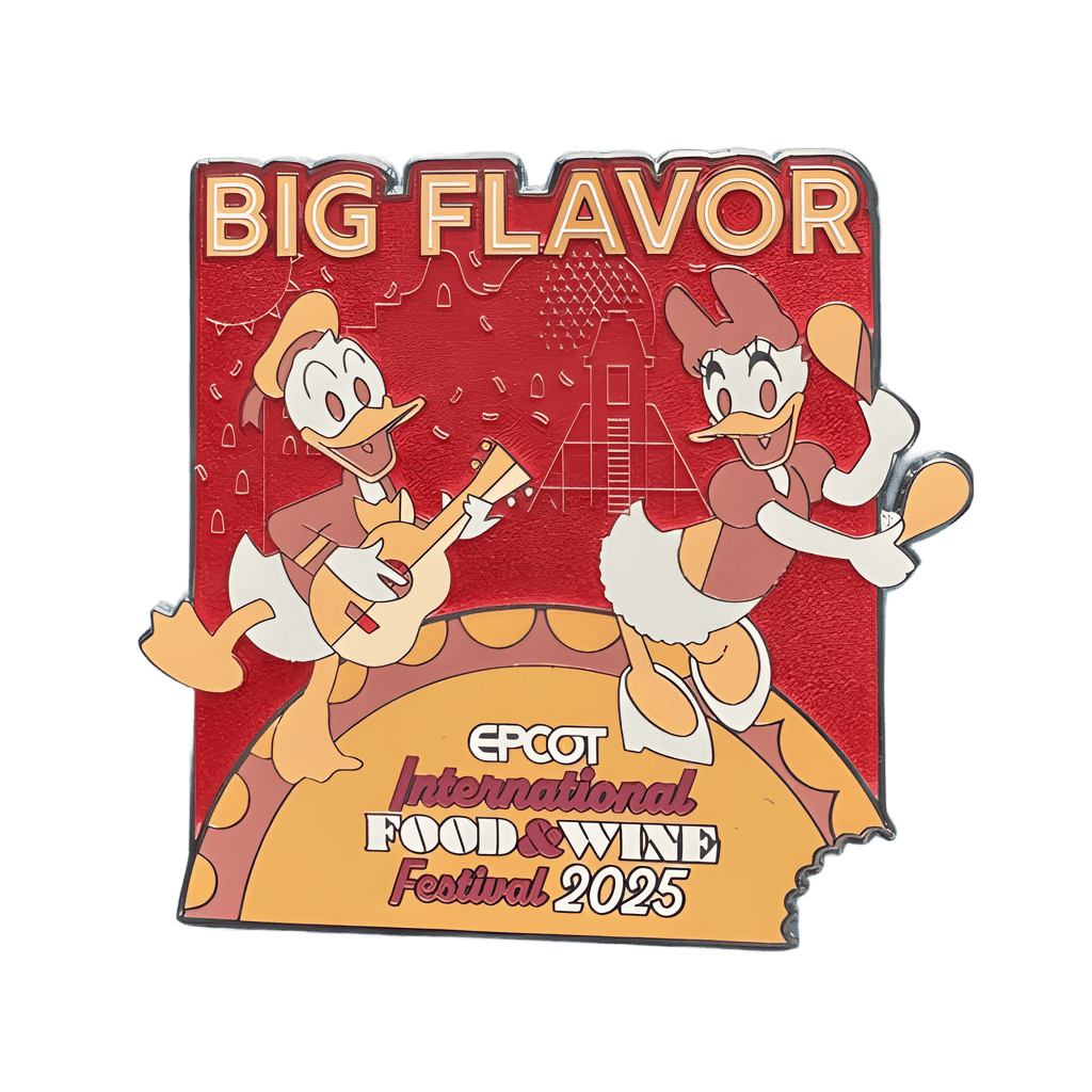 Donald & Daisy Big Flavor Disney pin