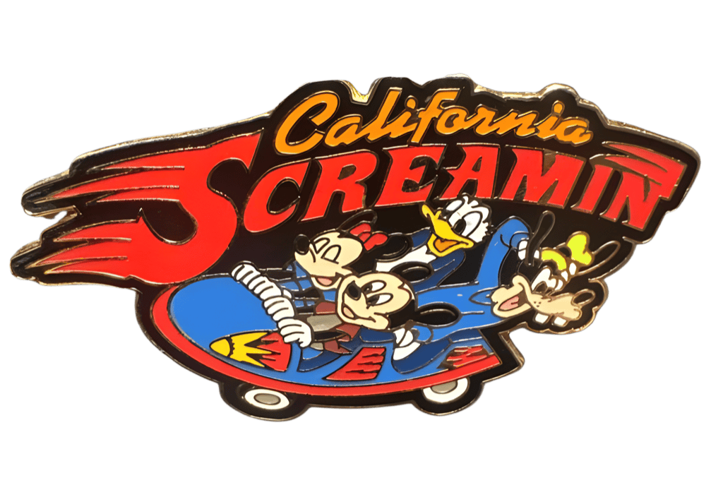 Californian Screamin Fab 4 Disney pin