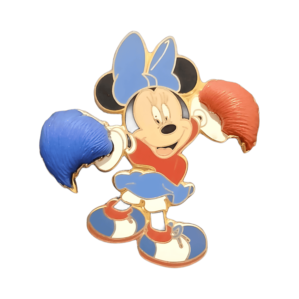 DLP Minnie Mouse Cheerleader 3D Disney pin