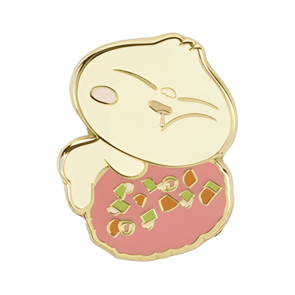 Dumpling Drooling on Filling Disney pin
