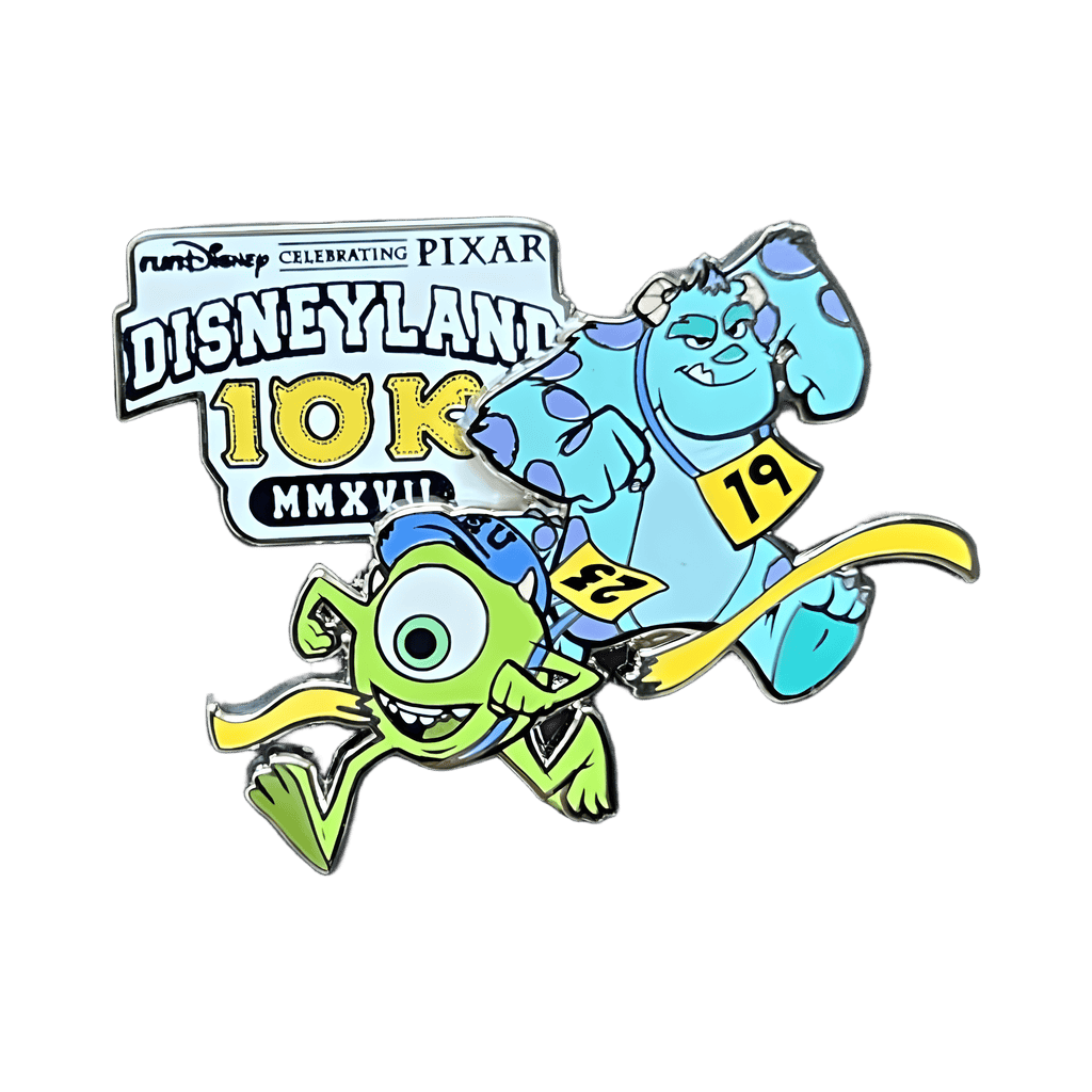 Pixar Half Marathon Weekend - Monsters Inc 10K Event Pin Disney pin