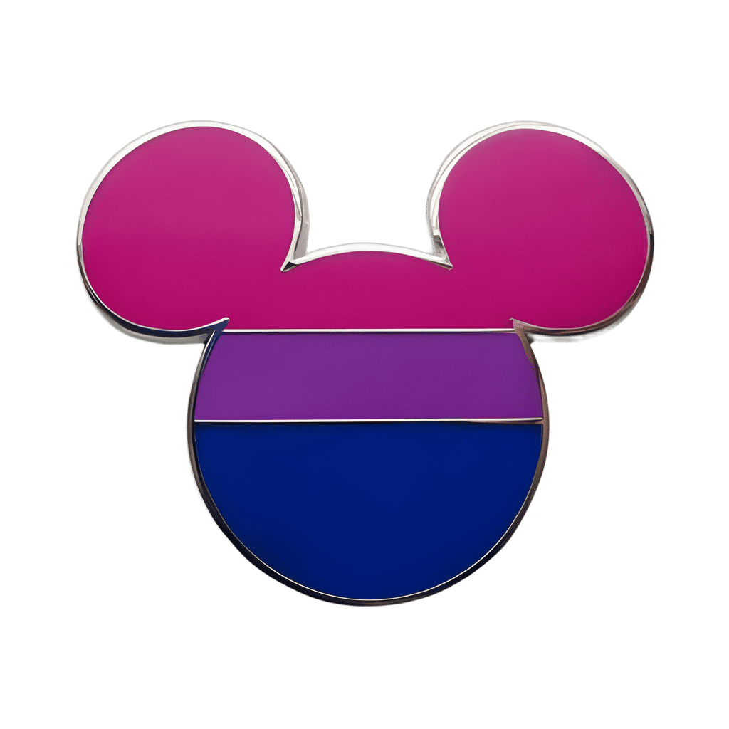 Bisexual Flag Disney pin