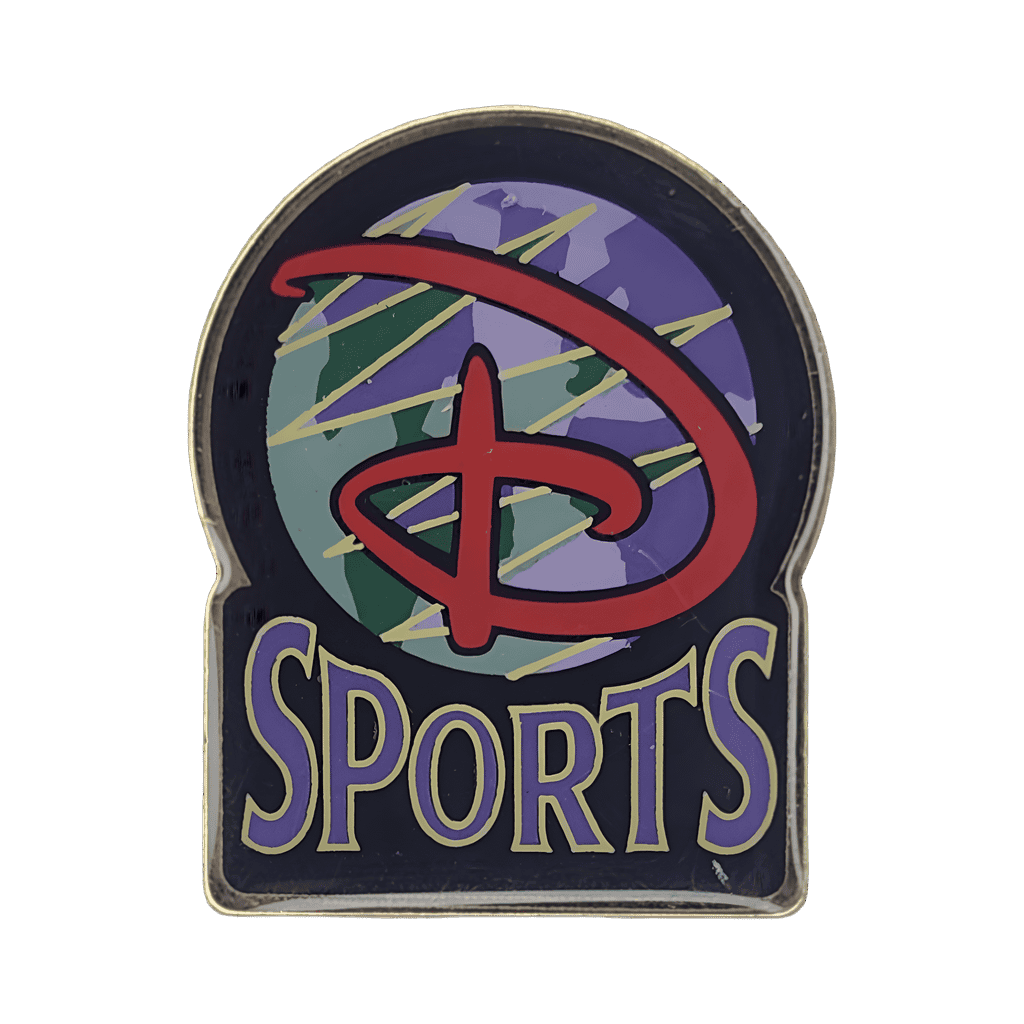 D Sports Logo Disney pin
