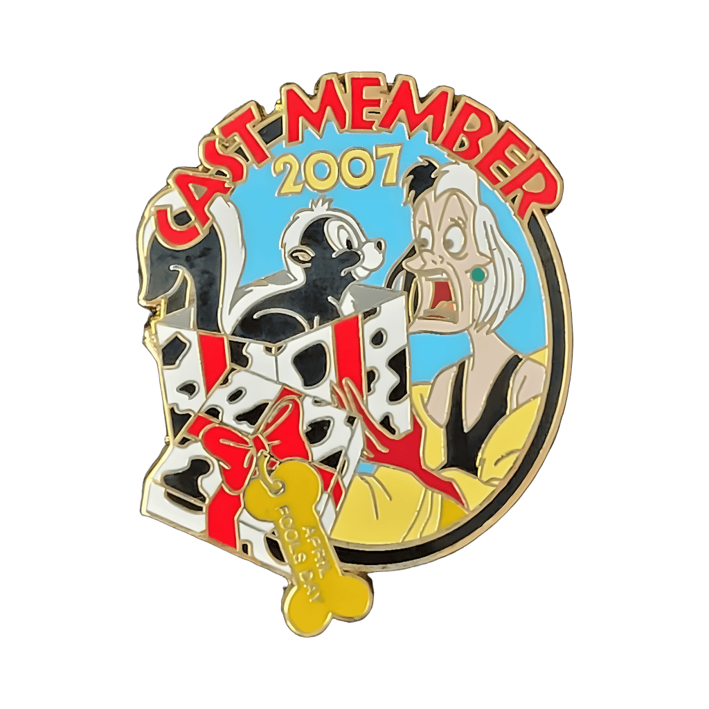 Cast Member - Cruella Disney pin