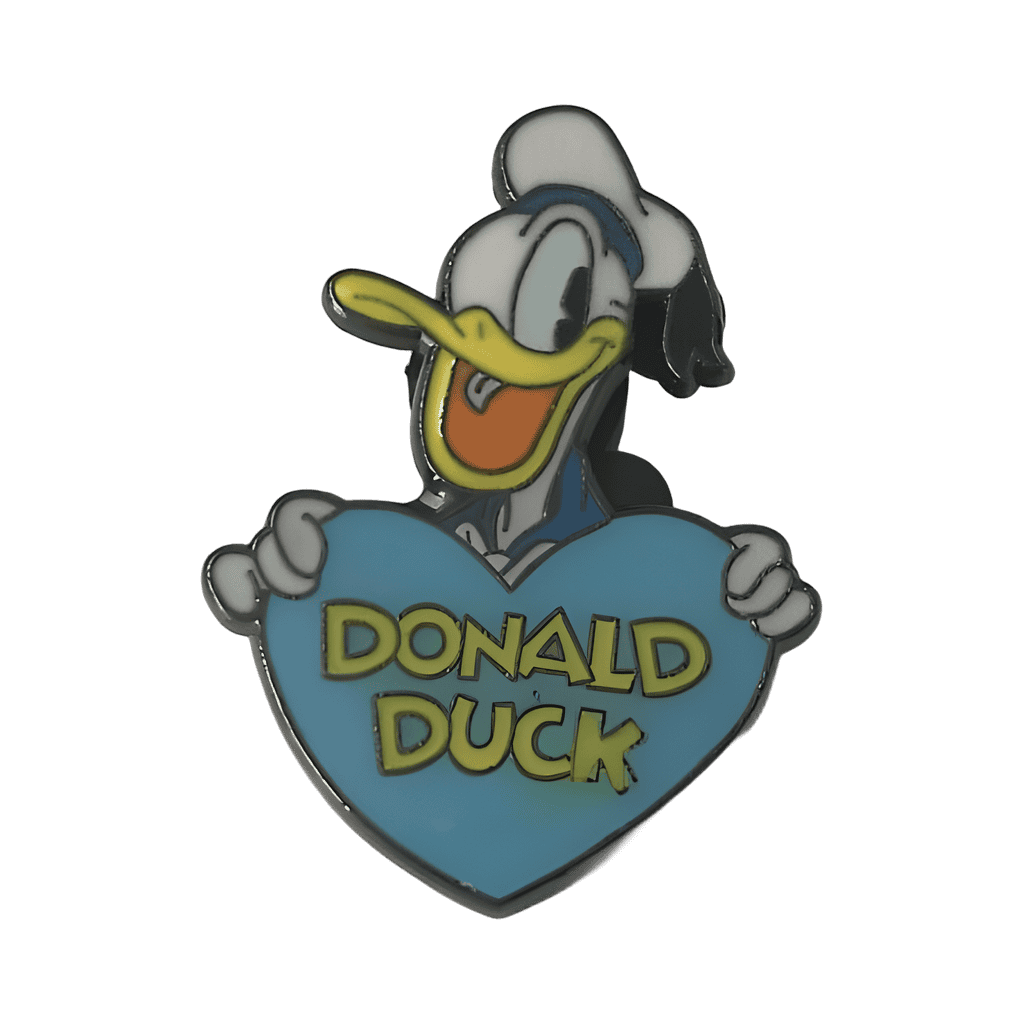 Donald Duck with Heart Disney pin