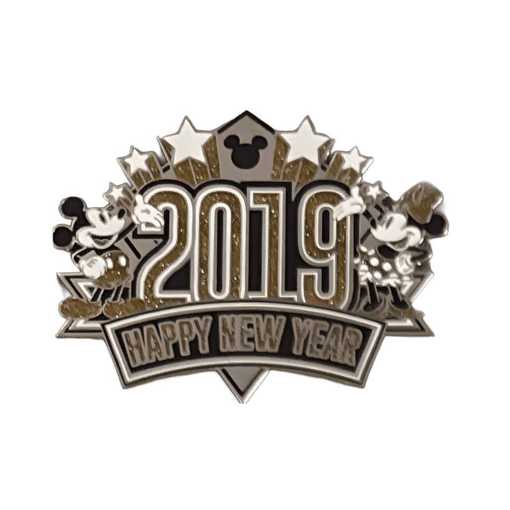 Jumbo 2019 Happy New Year Disney pin