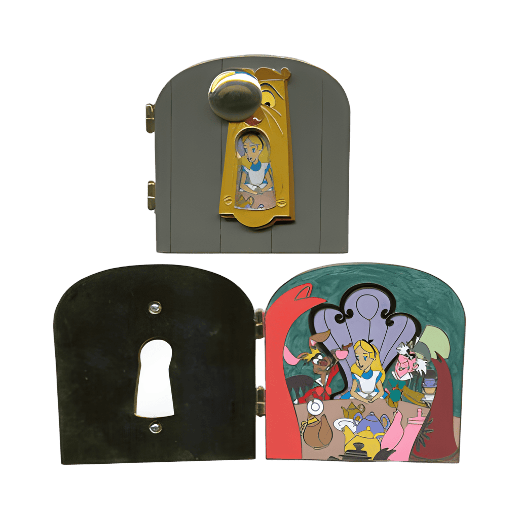 Alice in Wonderland Doorknob Jumbo Disney pin