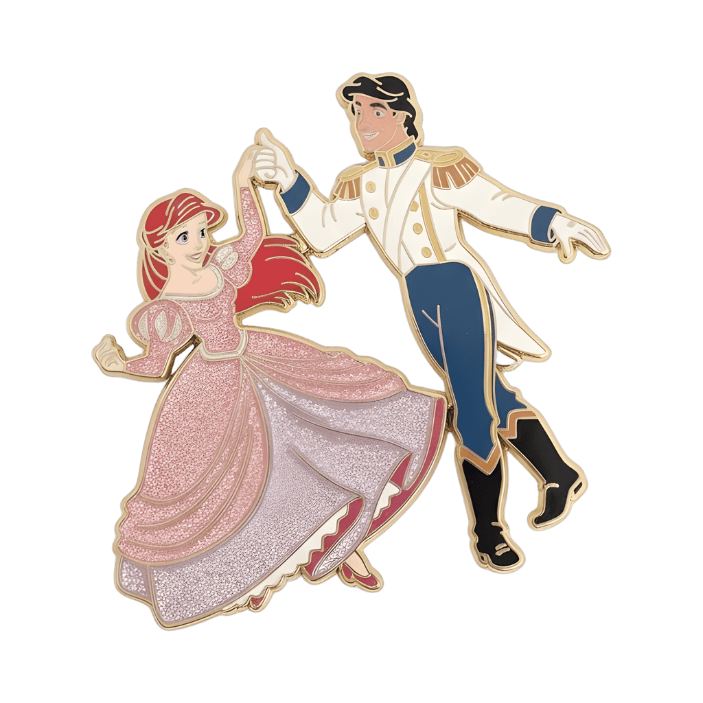 Ariel and Eric Disney pin