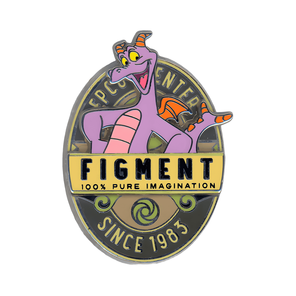 Figment - 100% Pure Imagination Disney pin