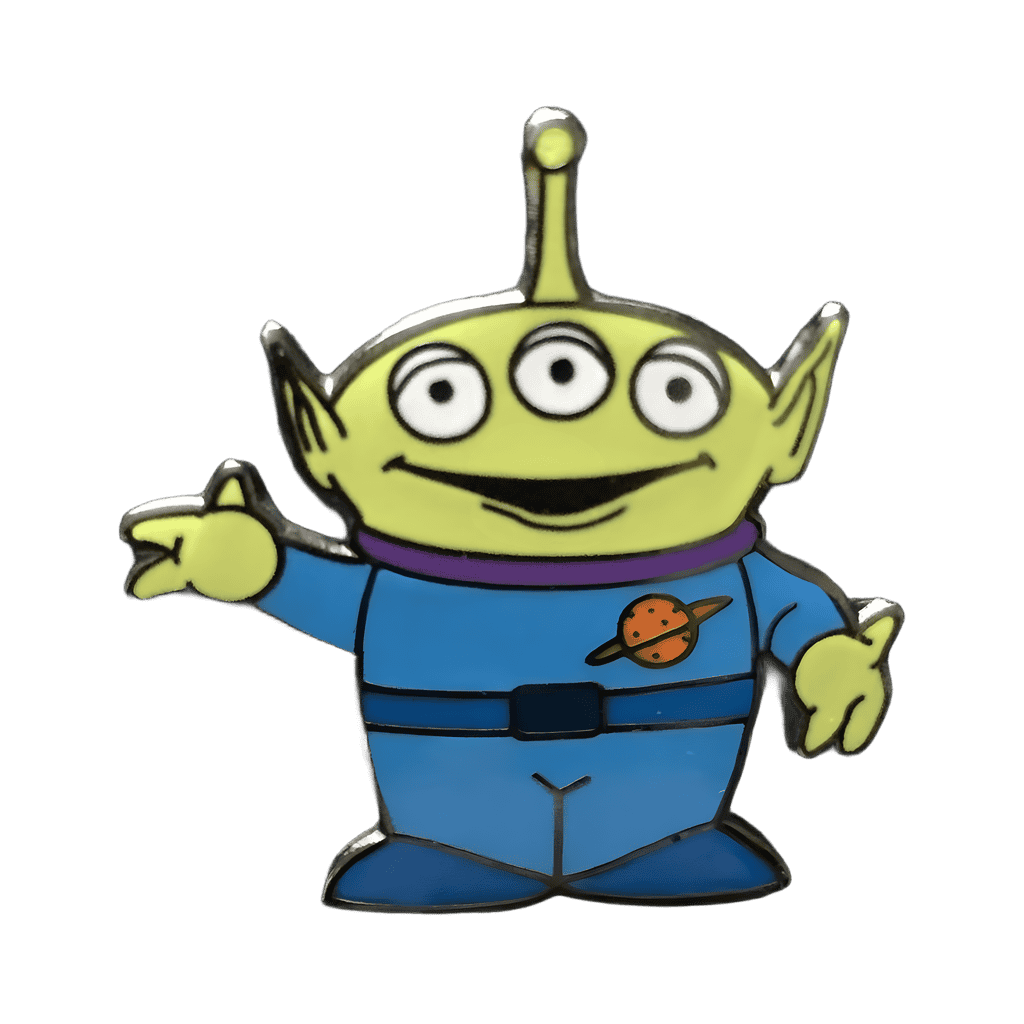Little Green Man (Alien) Disney pin