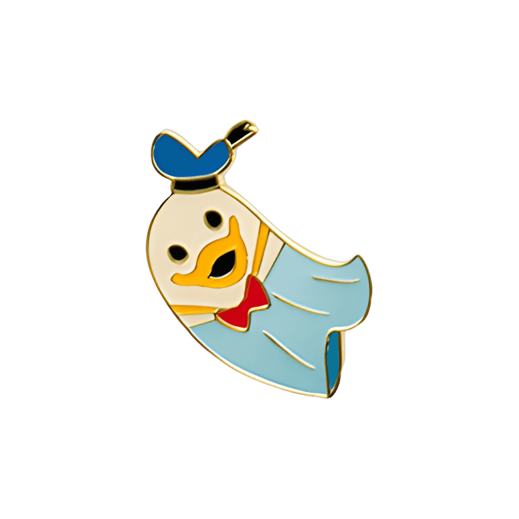 Ghost Donald Disney pin