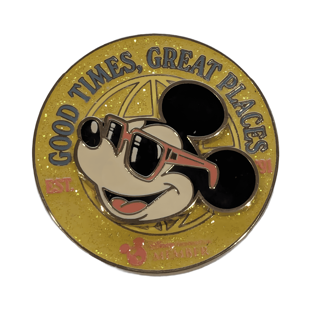 Great Times, Great Places Disney pin