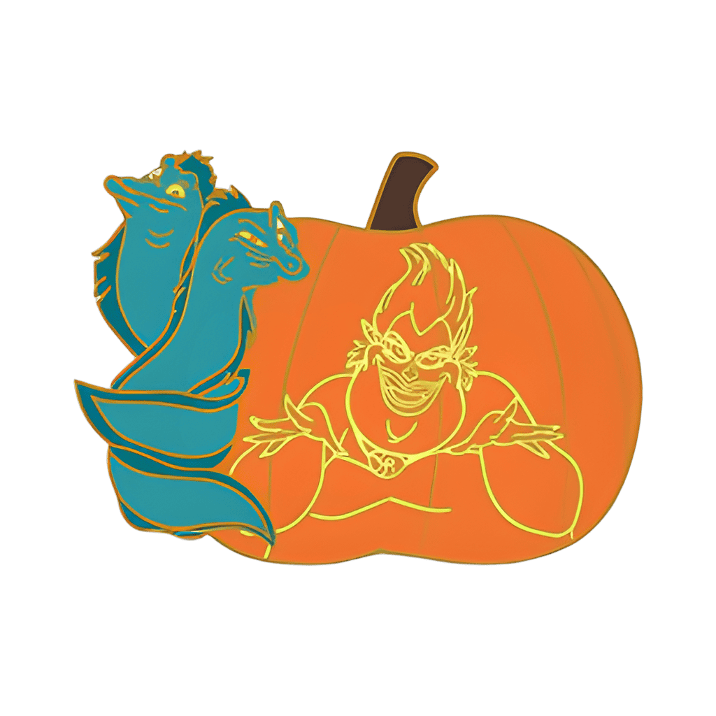 Ursula, Flotsam & Jetsam Disney pin