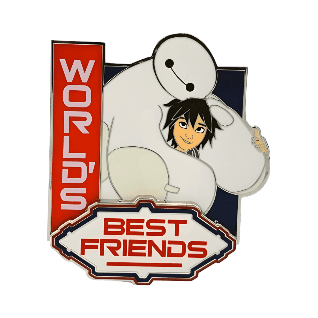 Baymax & Hiro Disney pin