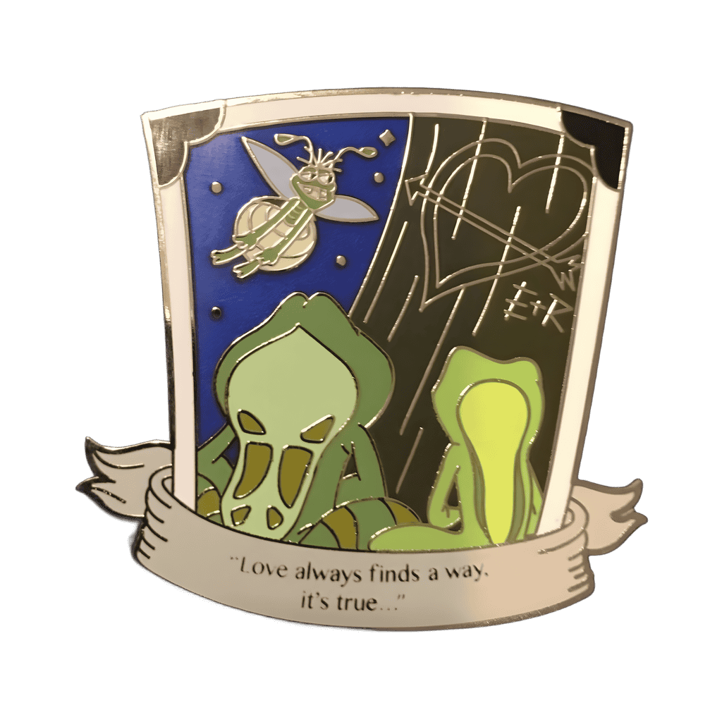 Tiana and Naveen Disney pin