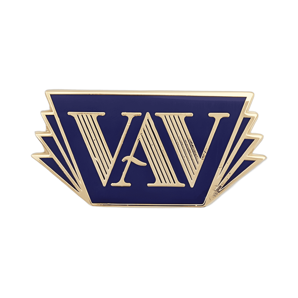 VAV Logo Disney pin