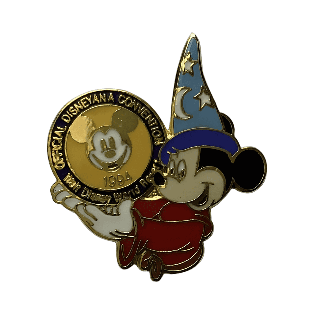 Disneyana Convention Logo 1994 Mickey as Sorcerer Apprentice Disney pin