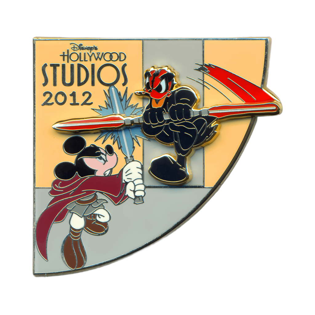 Hollywood Studios - Darth Maul Donald vs. Jedi Mickey Disney pin