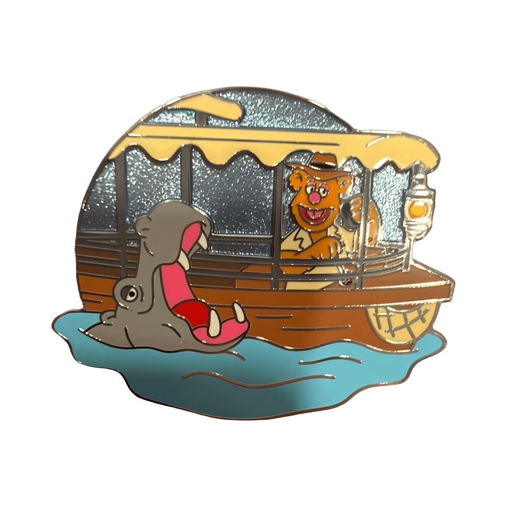 Fozzie as a Skipper Disney pin
