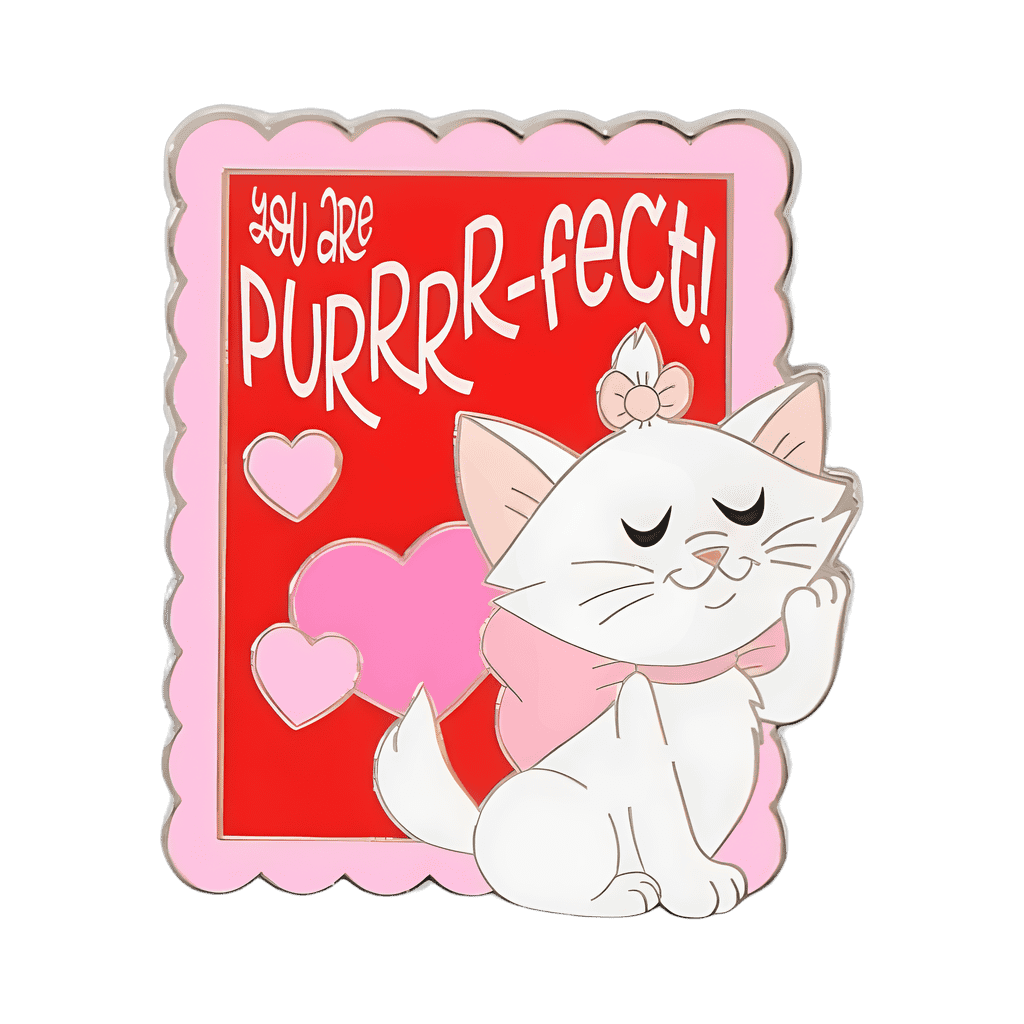 Marie - You are purrrr-fect! Disney pin