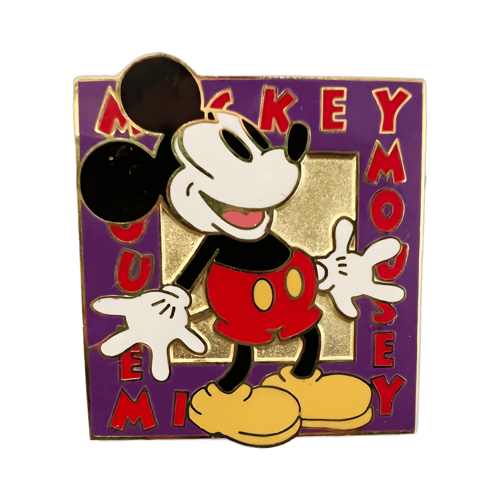 Classic Pose in Purple Square Disney pin