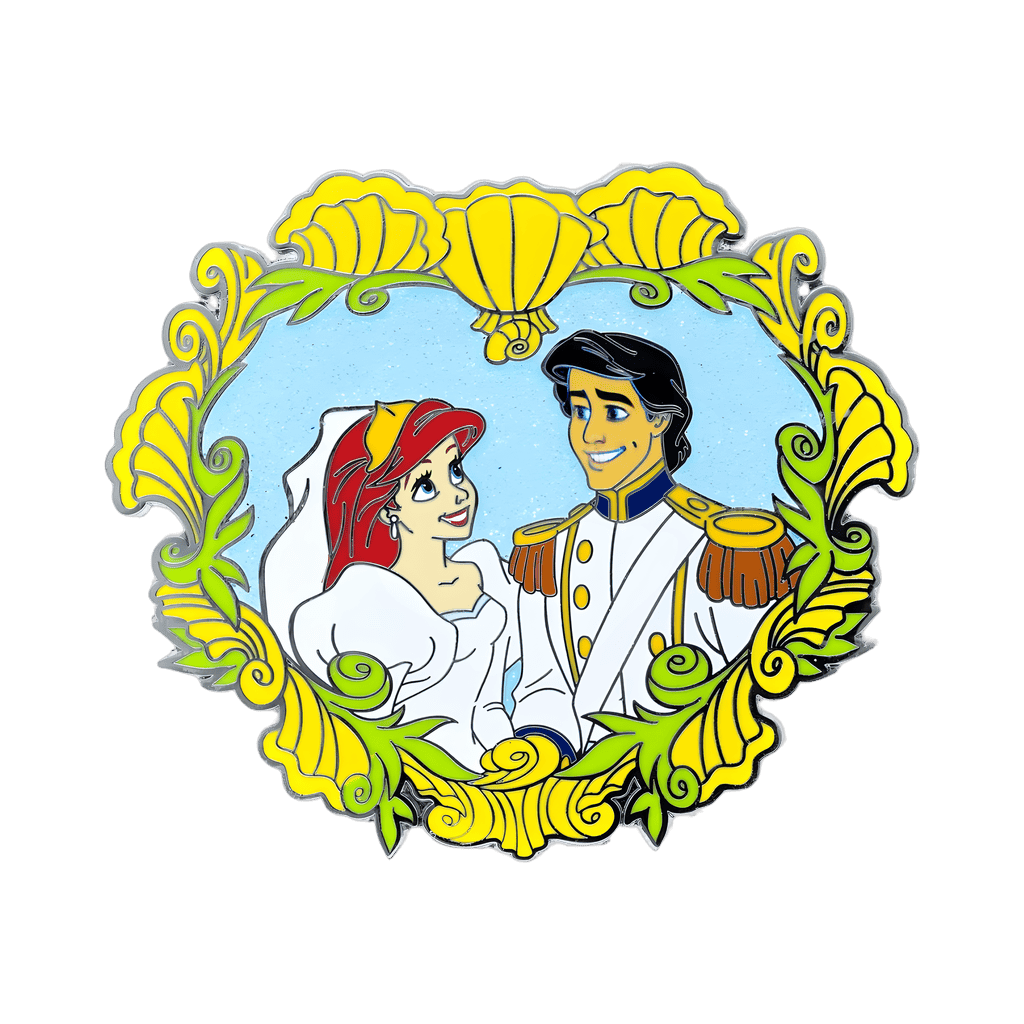 Ariel and Prince Eric Disney pin