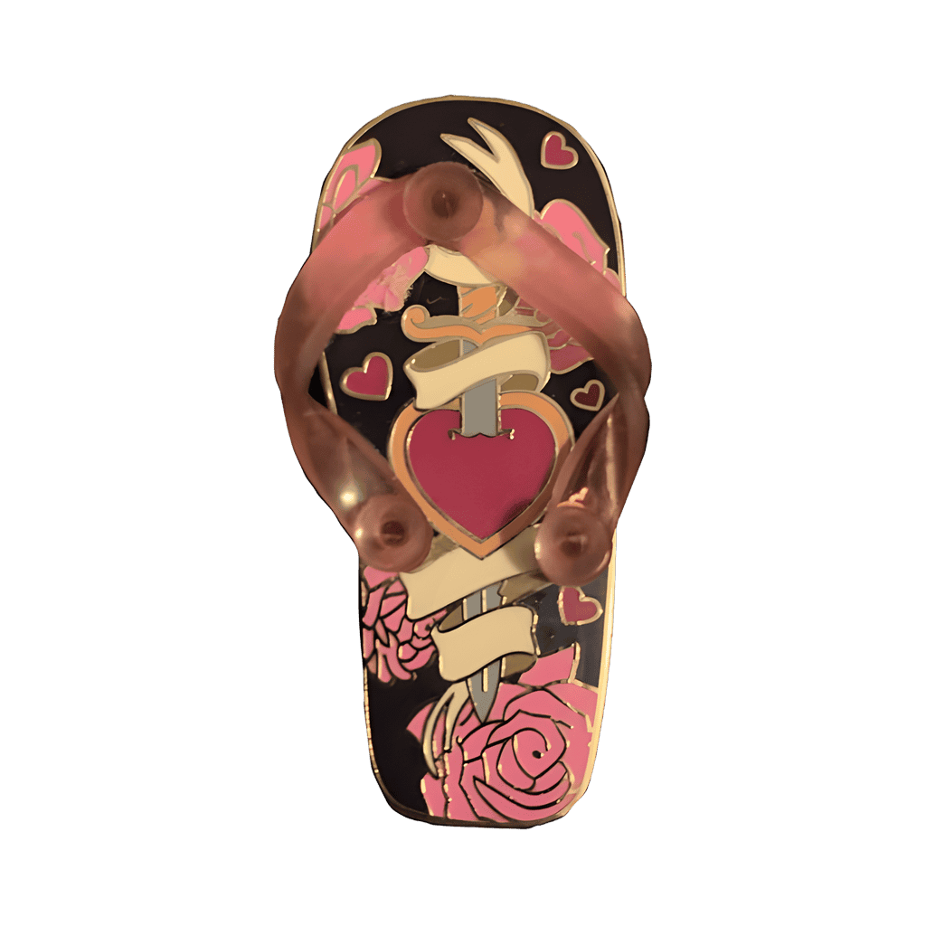 Sandals/Flip Flops - My Boyfriend is a Pirate - Right Disney pin