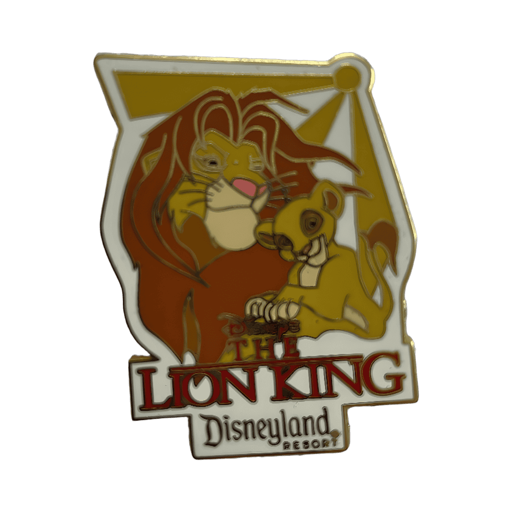 The Lion King Disneyland resort Disney pin