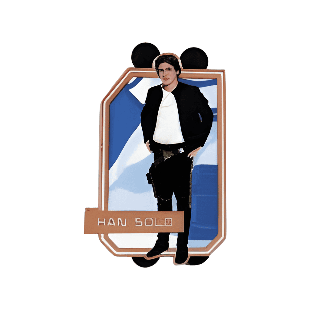 Han Solo Disney pin