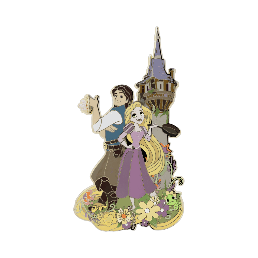 Tangled Rapunzel Castle Tower Jumbo Disney pin