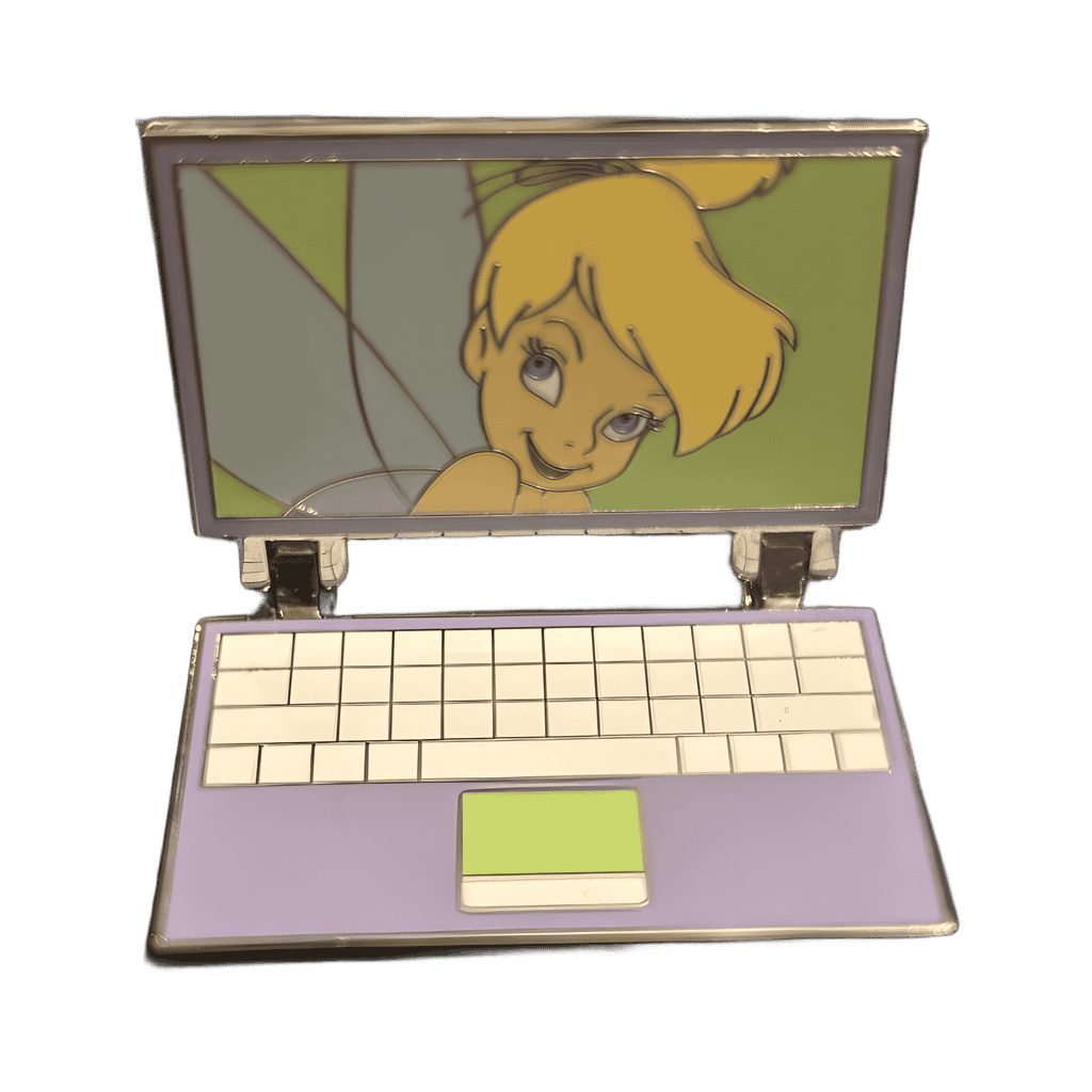 Tinker Bell Laptop Disney pin
