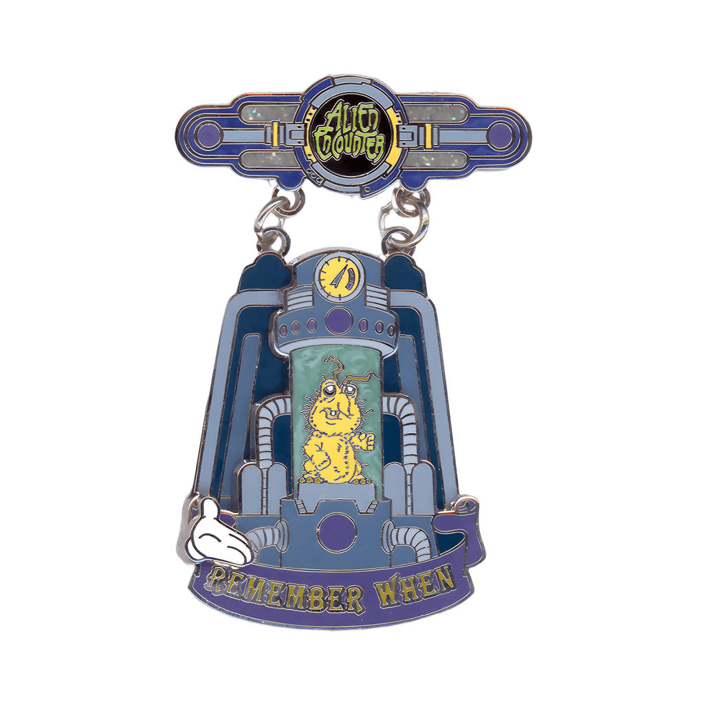 Alien Encounter Dangle Disney pin