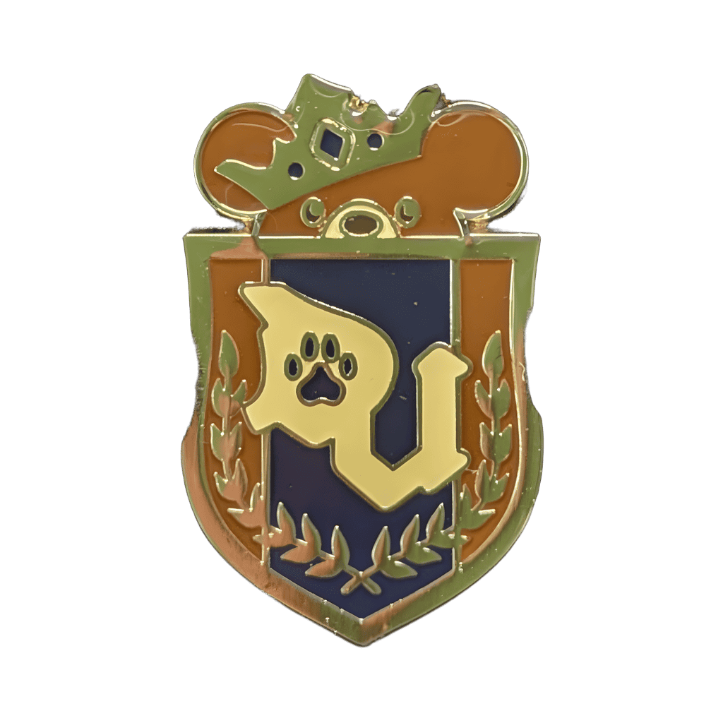 Disney UniBEARsity Logo Disney pin