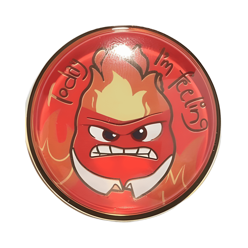 Anger Disney pin