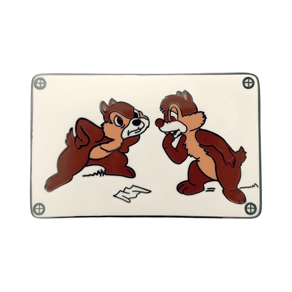 Chip & Dale - No Littering Sign Disney pin