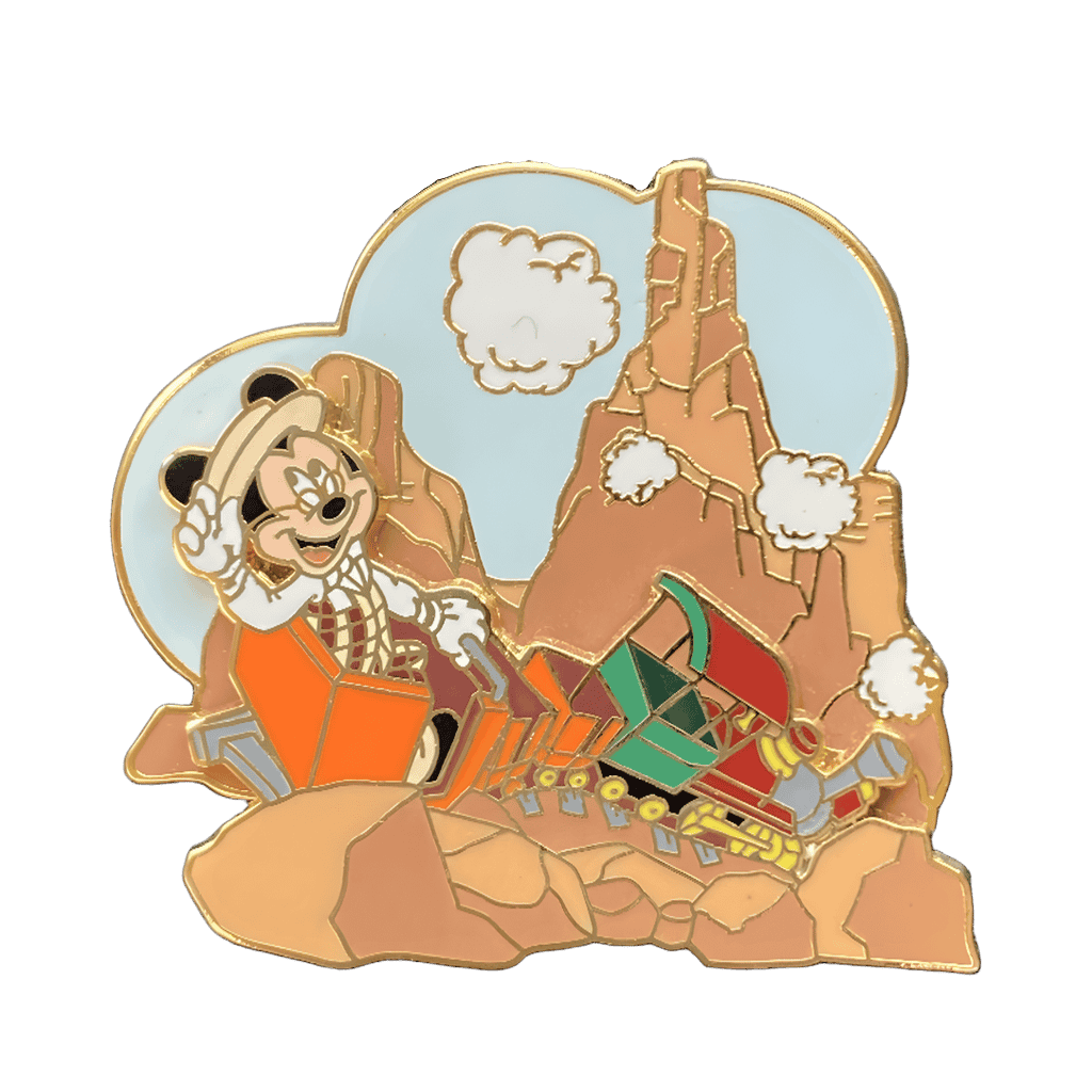 Big Thunder Mountain Railroad Mickey Disney pin